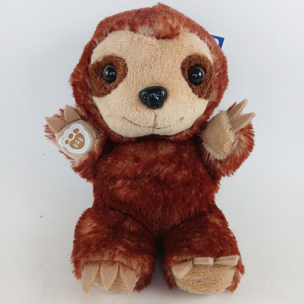 Build-A-Bear Mini Beans 7" SLOTH Plush Stuffed Animal Series 3 New With Tags